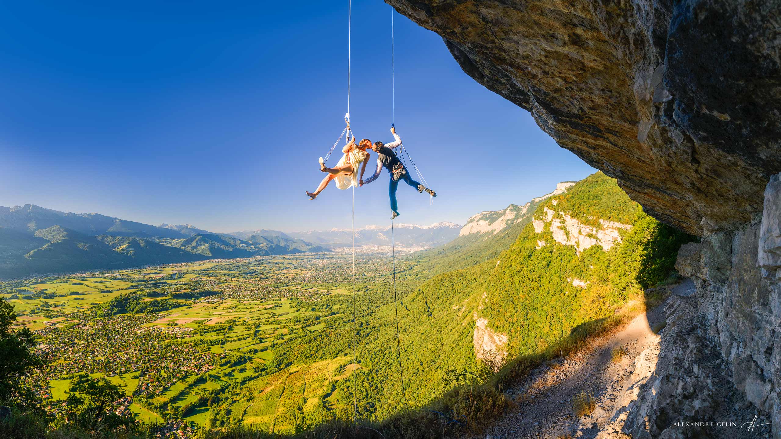 un mariage en montagne